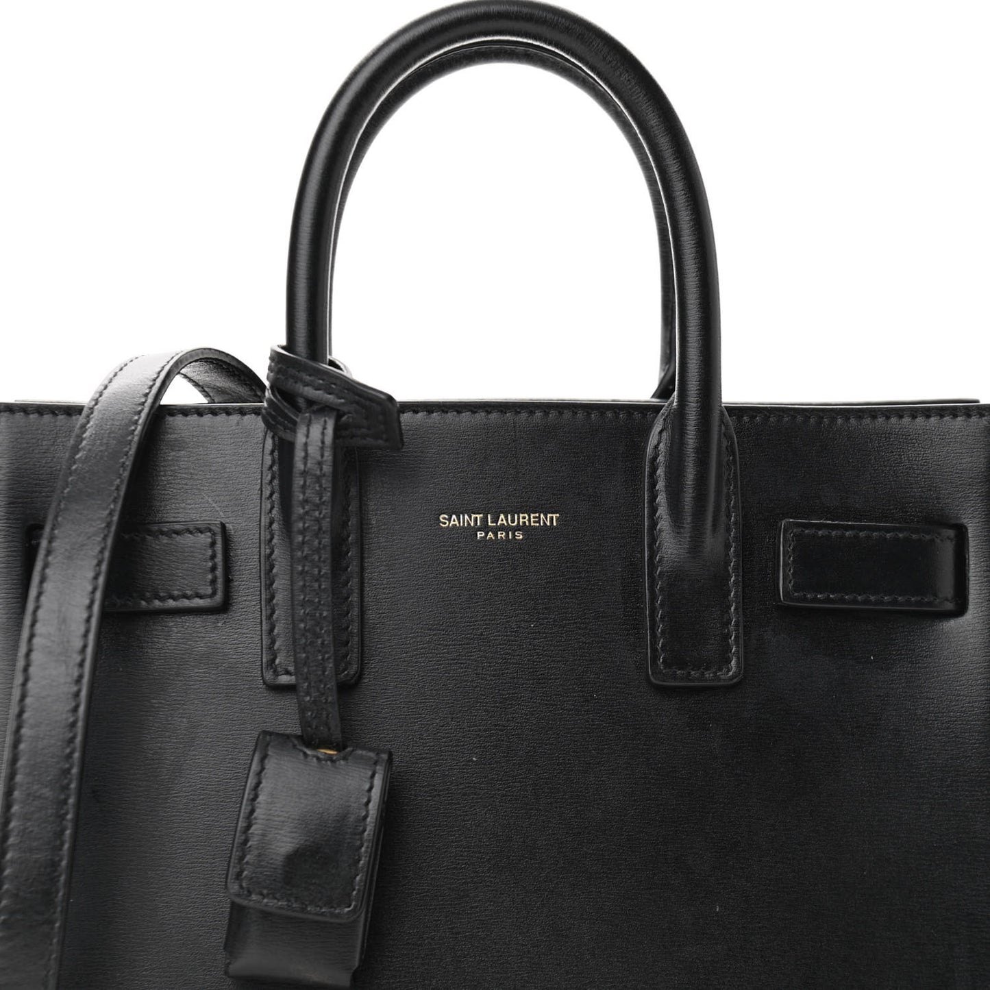 Calfskin Nano Sac De Jour Black