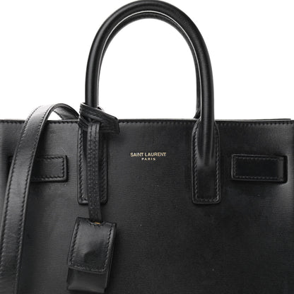Saint Laurent Calfskin Nano Sac De Jour Black 8 of 11