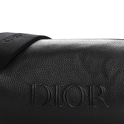 Christian Dior HOMME Grained Calfskin Mens Roller Messenger Black 8 of 13