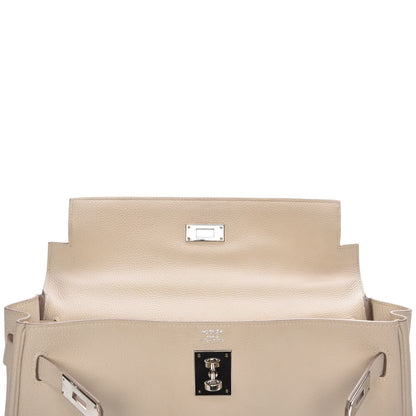 Hermes Togo Kelly Retourne 32 Craie 25 of 29