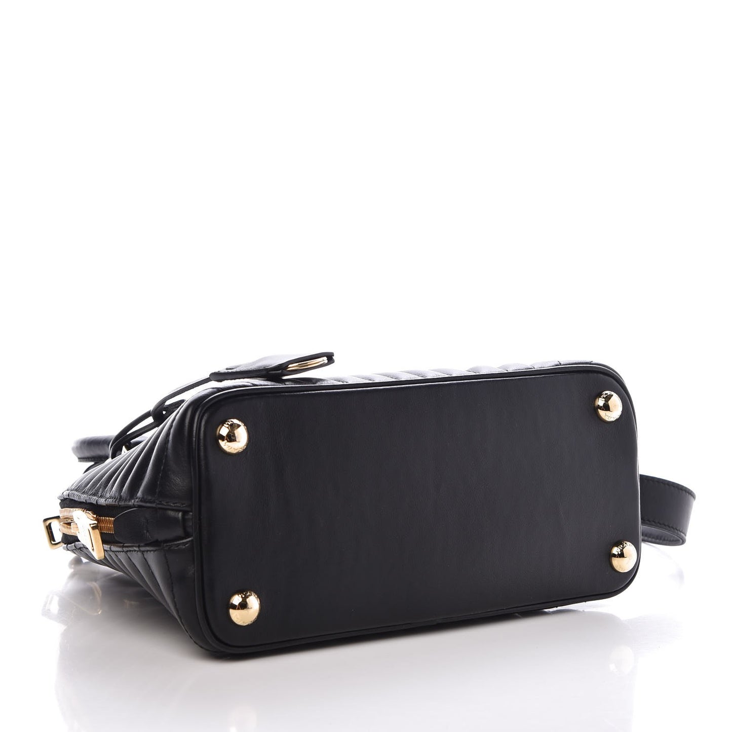 Soft Calfskin Impunture Diagramme Promenade Tote Black