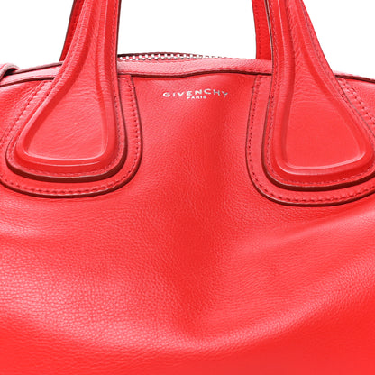 Givenchy Waxed Calfskin Micro Nightingale Medium Red 7 of 9