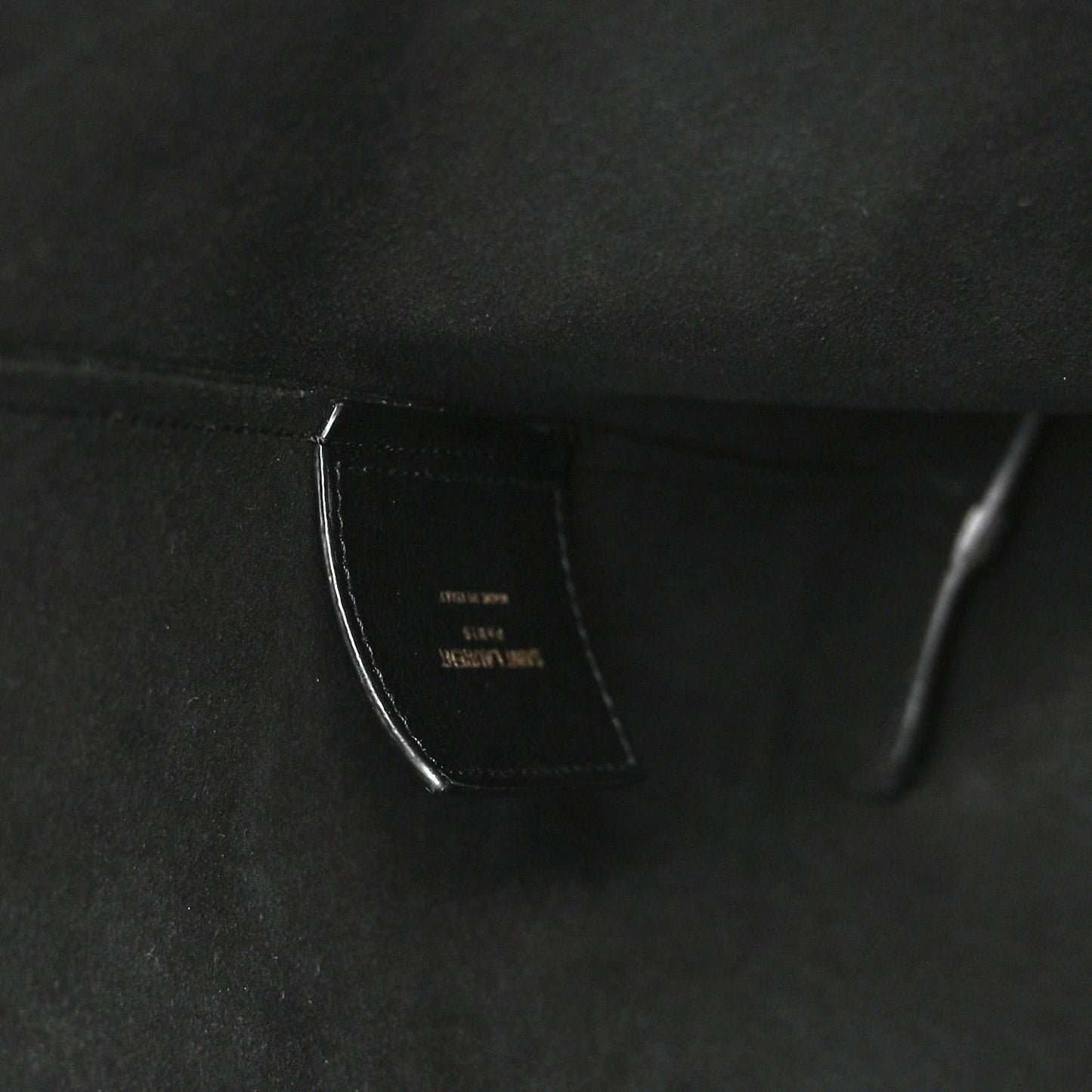 Calfskin North-South Shopping Tote Black