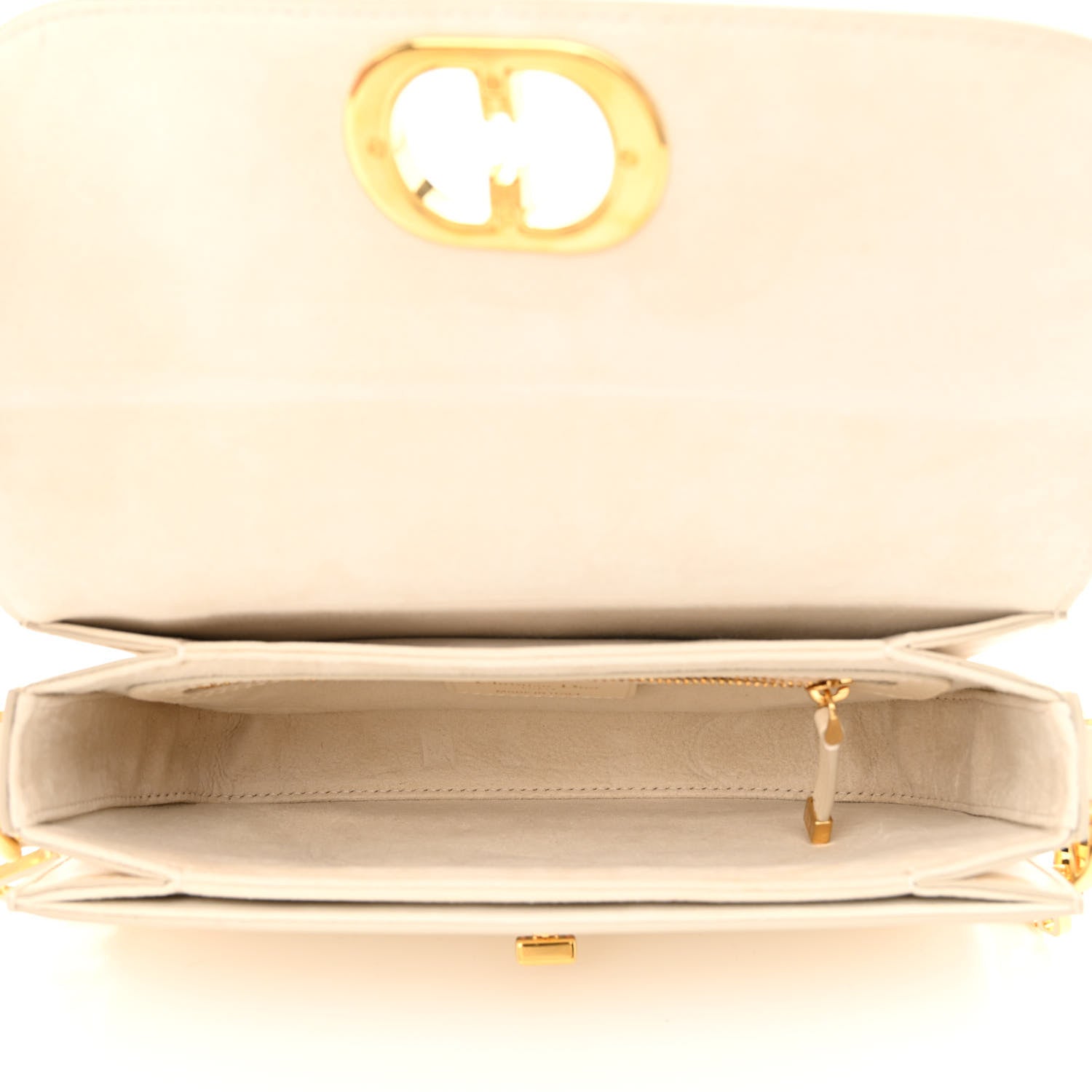 Christian Dior Box Calfskin 30 Montaigne Avenue Bag Dusty Ivory 5 of 10