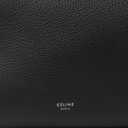 Celine Supple Grained Calfskin Small Long Strap Big Bag Anthracite 9 of 9