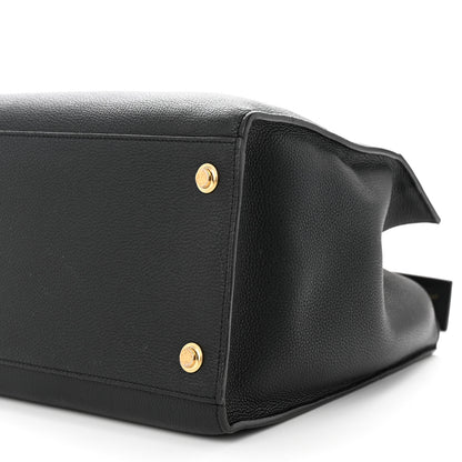 Louis Vuitton Taurillon City Steamer GM Black 9 of 10
