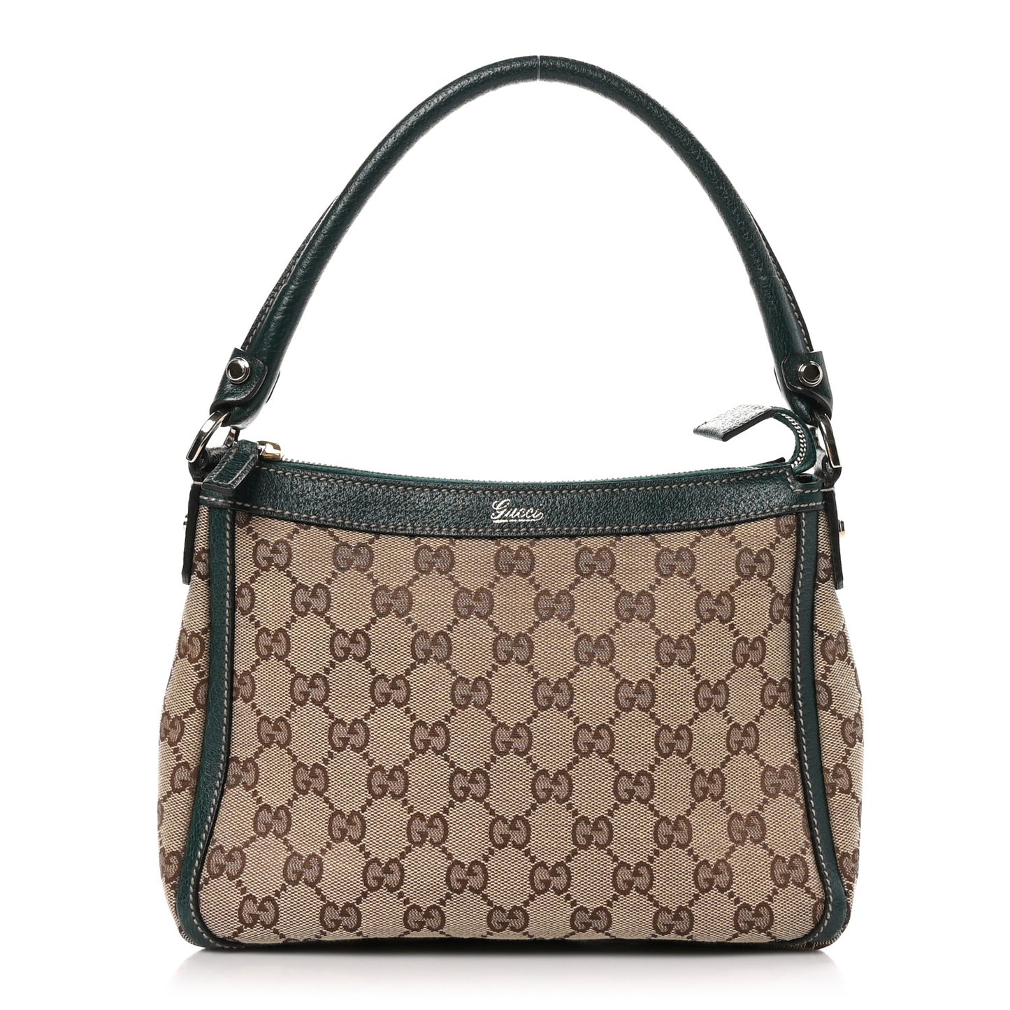 Monogram Abbey Shoulder Bag Green