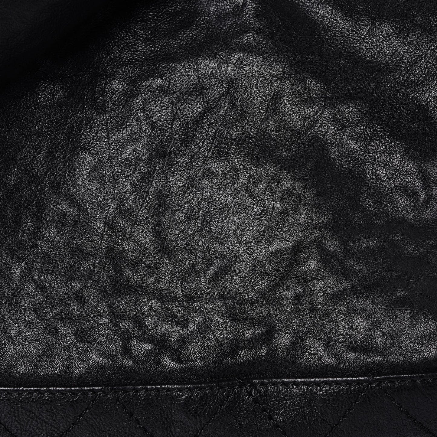 Calfskin XL Coco Cabas Black