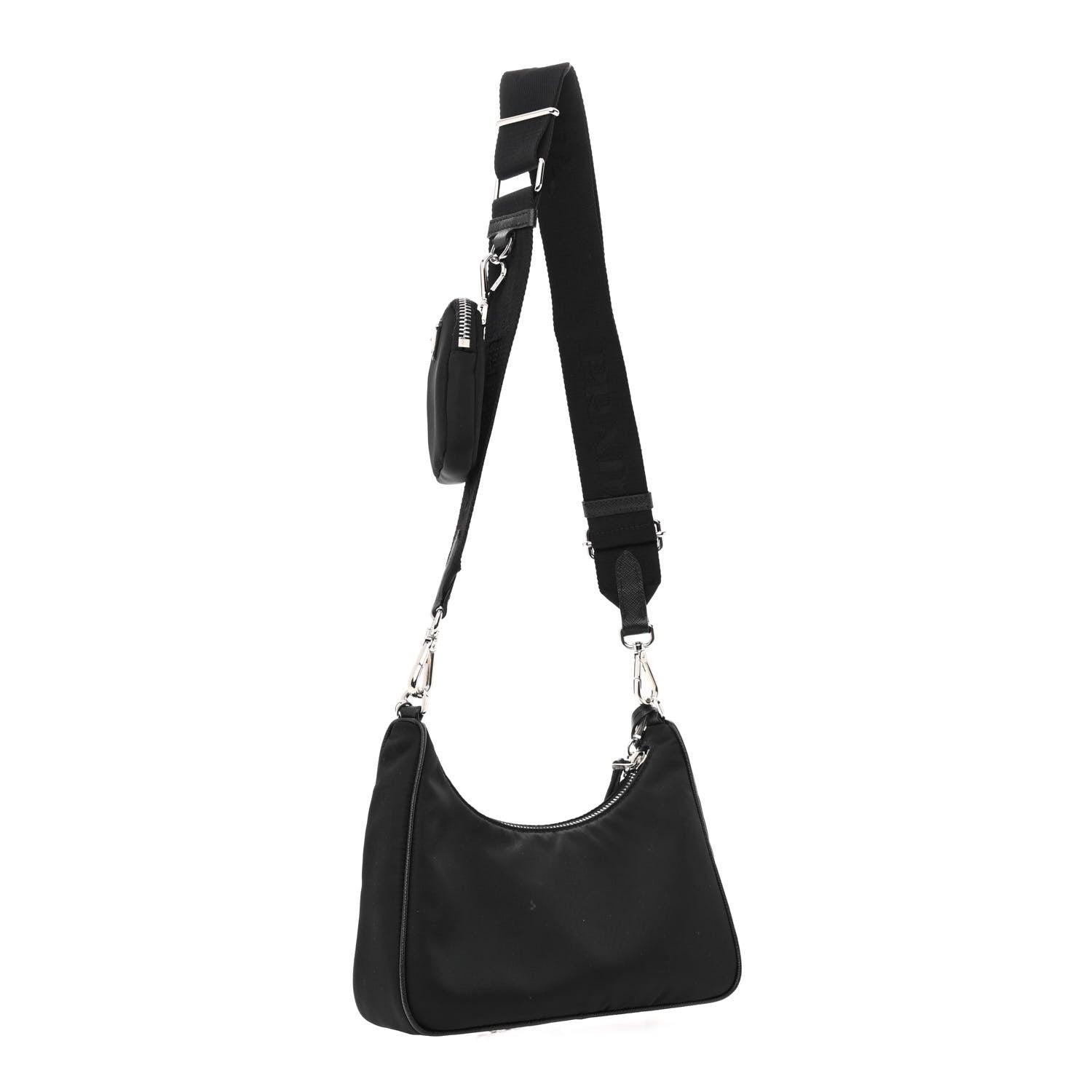 Prada Nylon Re-Edition 2005 Shoulder Bag Black 3 of 13