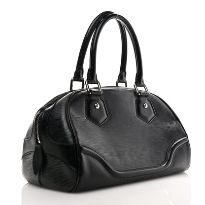 Louis Vuitton Epi Bowling Montaigne PM Black 3 of 13