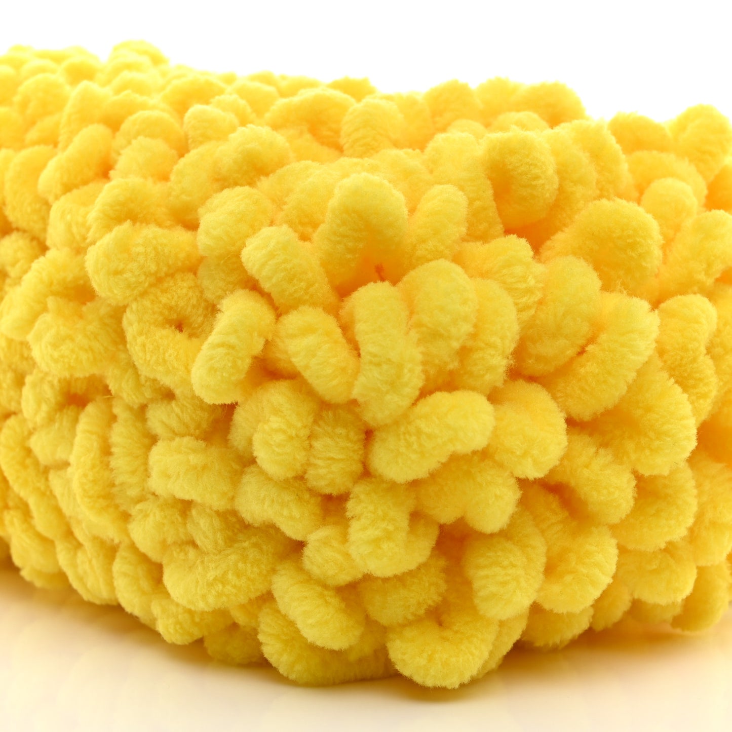 Chenille The Mini Pouch Lemon