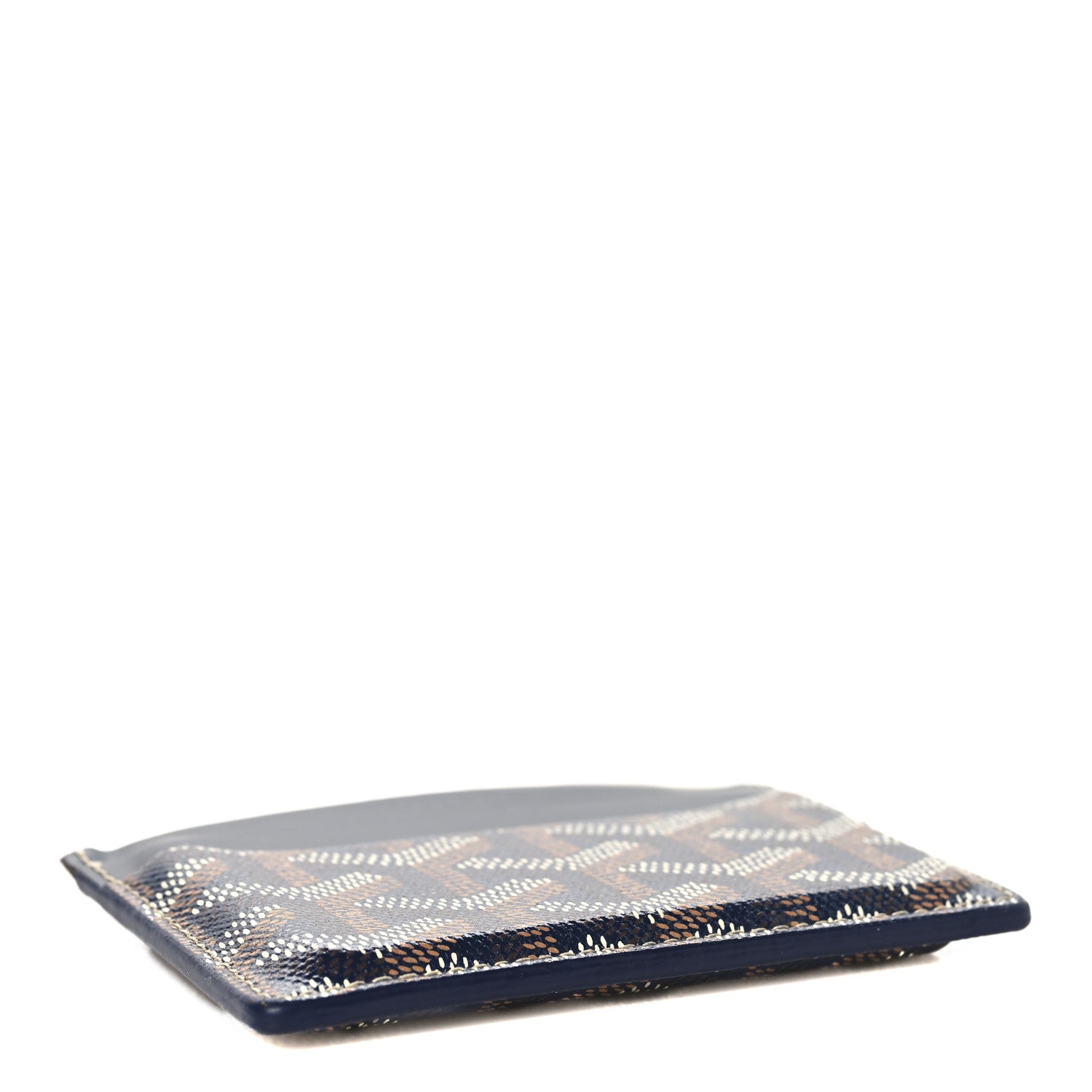 Goyard Goyardine Saint Sulpice Card Holder Navy 4 of 6
