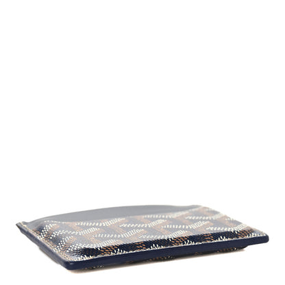 Goyard Goyardine Saint Sulpice Card Holder Navy 4 of 6