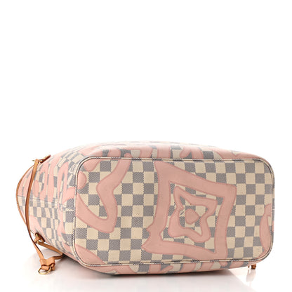 Louis Vuitton Damier Azur Tahitienne Neverfull MM 7 of 18