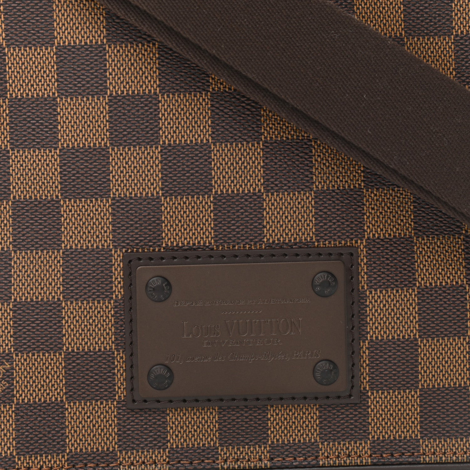 Louis Vuitton Damier Ebene Brooklyn PM 8 of 10