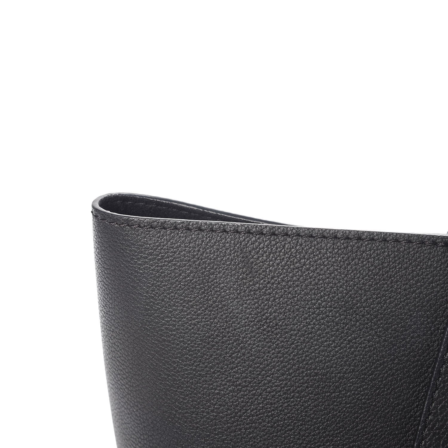 Louis Vuitton Calfskin Lockme Cabas Black 14 of 17