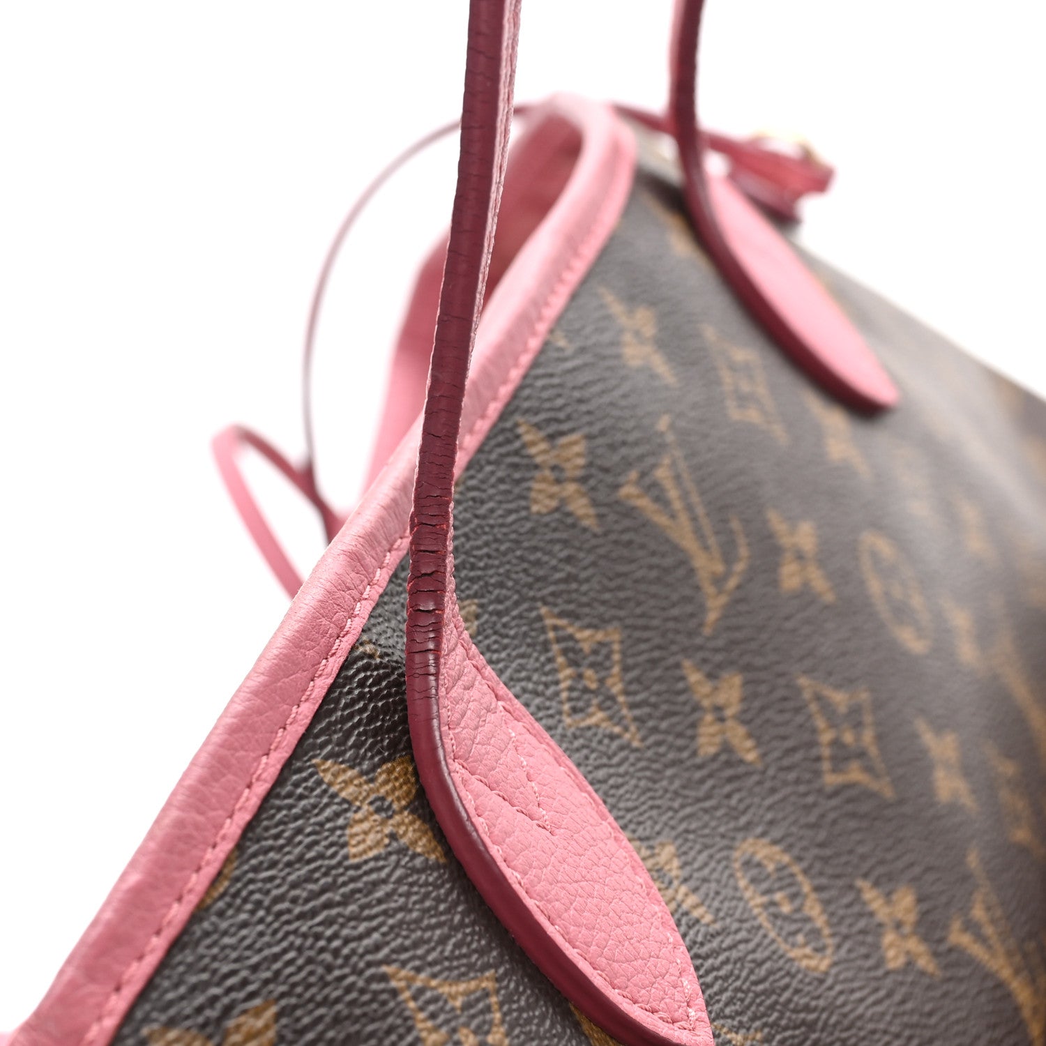 Louis Vuitton Monogram Articles de Voyage Ikat Neverfull GM Rose Velours 10 of 10