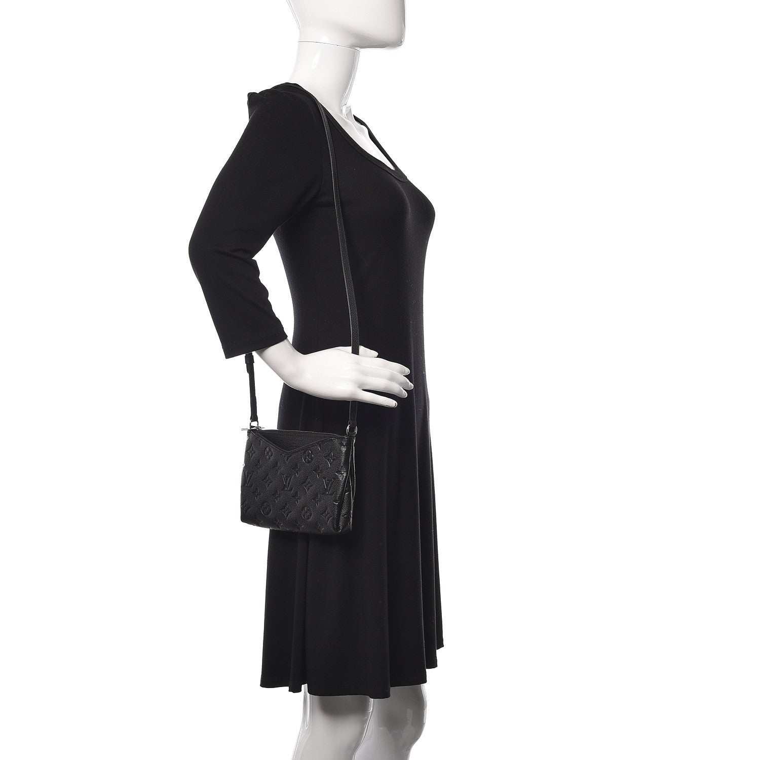 Louis Vuitton Empreinte Pallas Crossbody Black 2 of 8