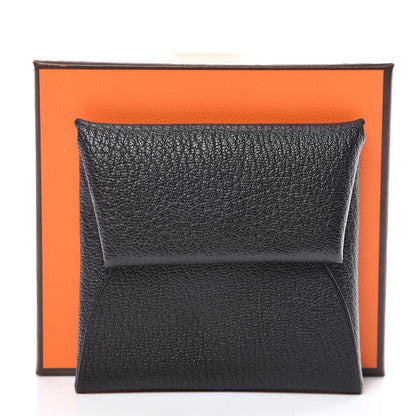 Hermes Chevre Mysore Bastia Coin Purse Black 8 of 8