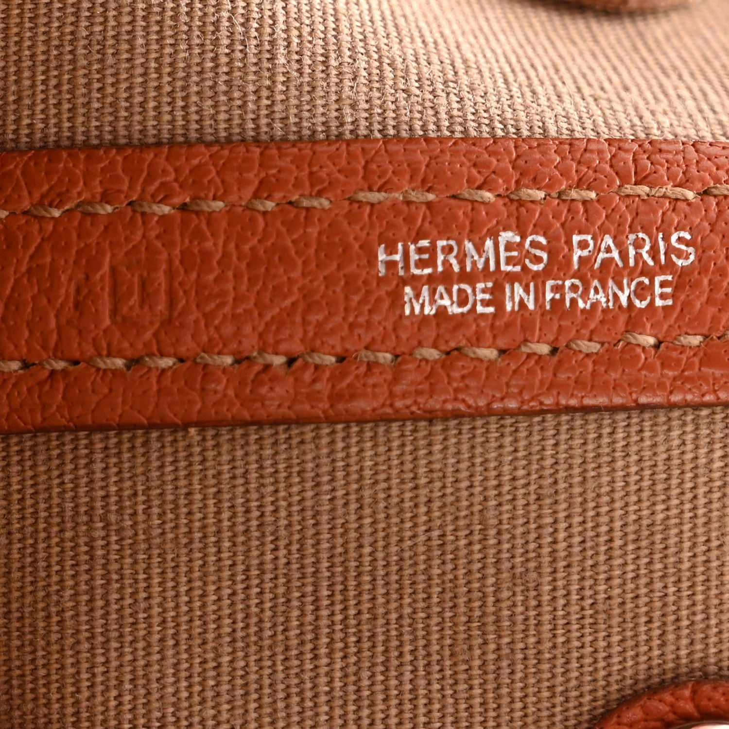 Hermes Toile Buffle Garden Party 30 TPM Potiron 6 of 11
