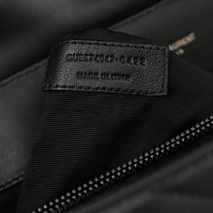 Saint Laurent Calfskin Y Quilted Monogram Monochrome Large Loulou Chain Satchel Black 8 of 11