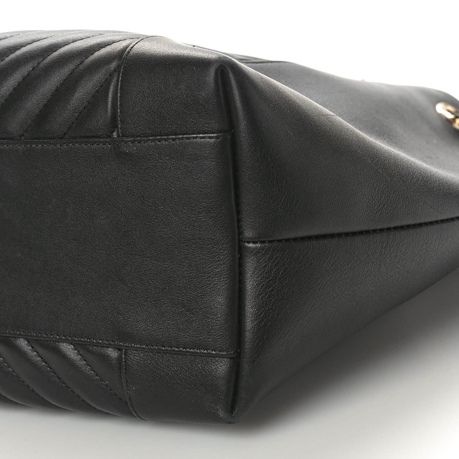 Chanel Calfskin Quilted Large Daily Shopping Bag Black 10 of 12