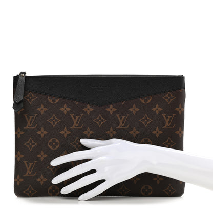 Louis Vuitton Monogram Daily Pouch Black 2 of 7
