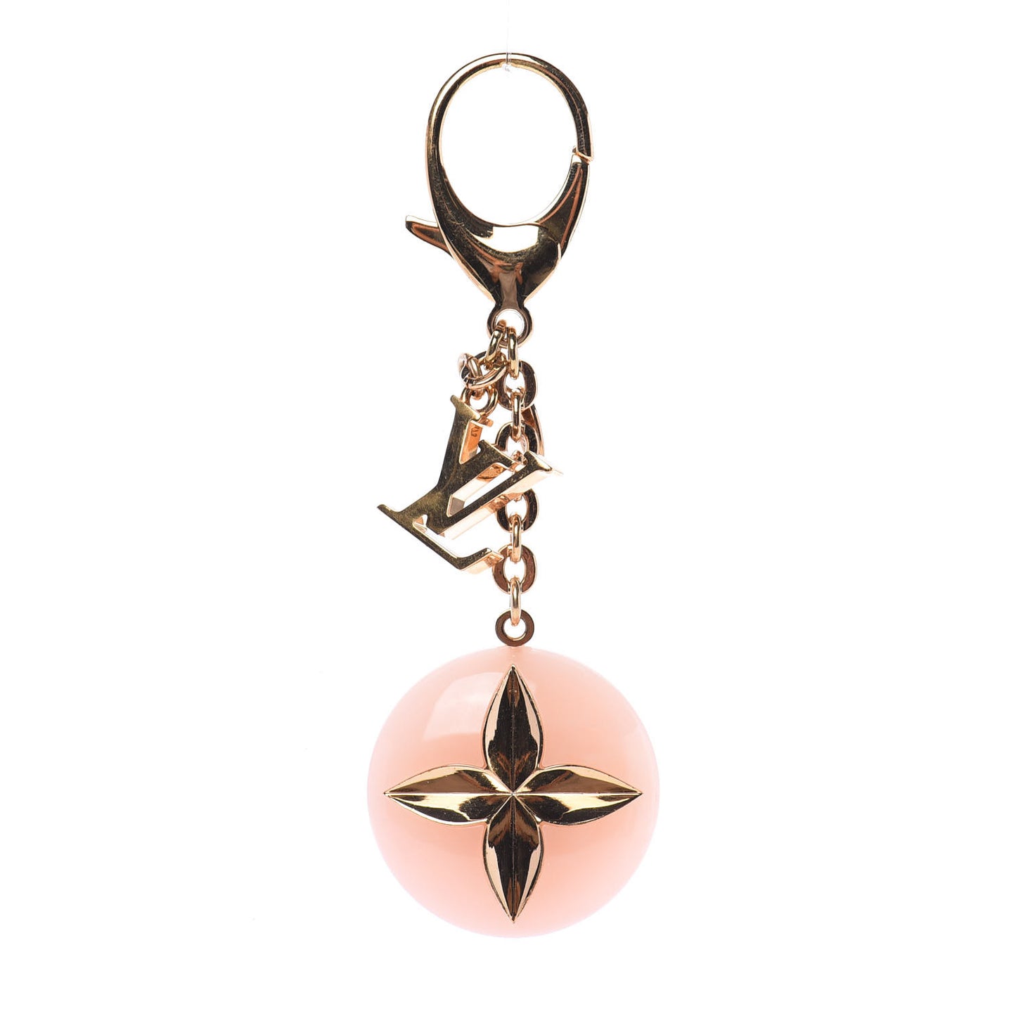 Acetate Hollow Flower Bag Charm Suede Rose