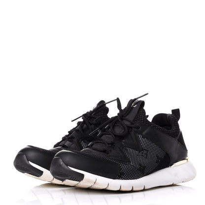 Louis Vuitton Technical Nylon Monogram Rubber Aftergame Sneakers 38 Black 3 of 10