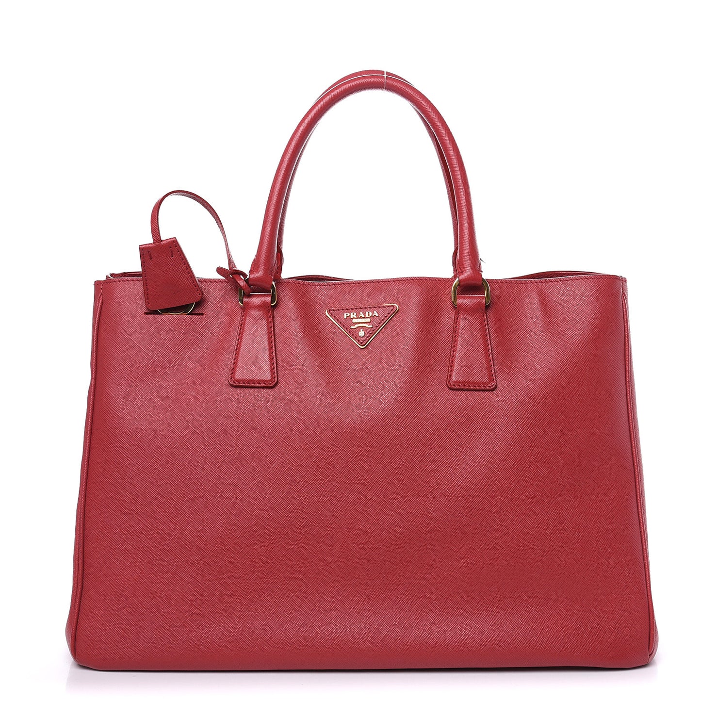 Saffiano Lux Large Tote Fuoco