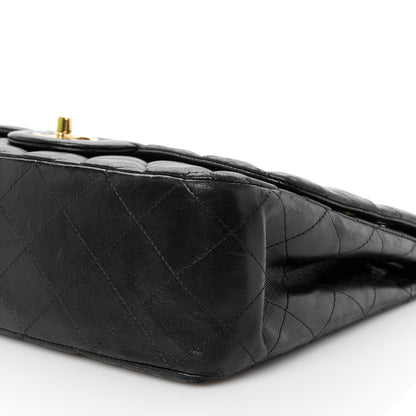 Chanel Lambskin Quilted Jumbo Single Flap Black 11 of 11