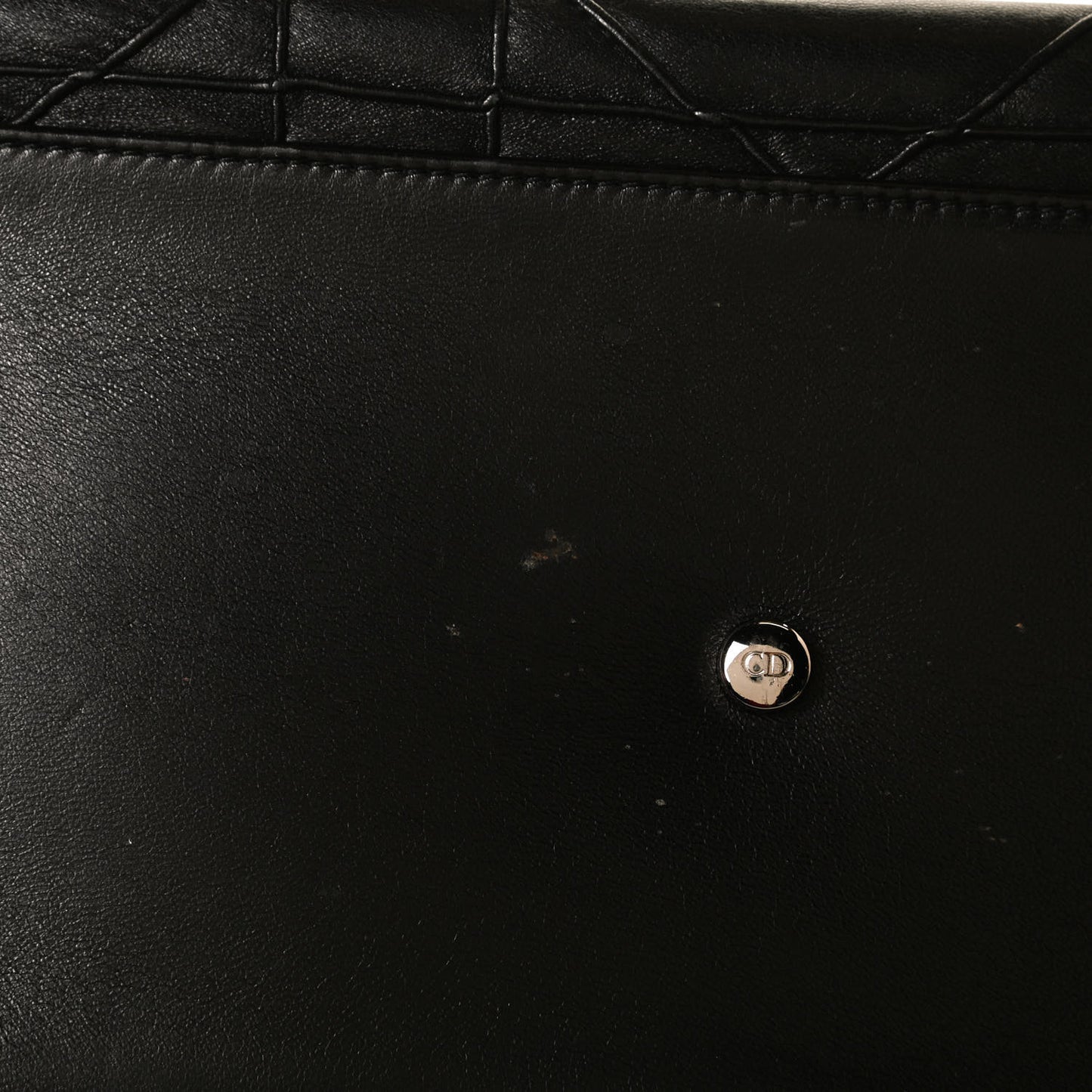 Lambskin Cannage Medium Granville Tote Black