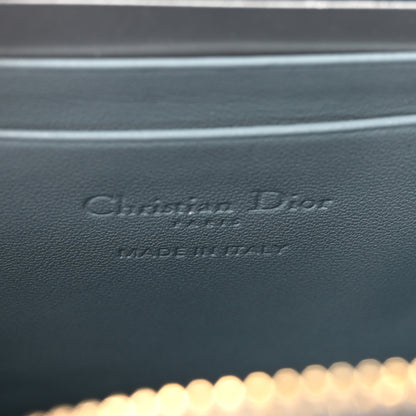 Christian Dior Patent Cannage Lady Dior Phone Holder Bracing Blue 6 of 10