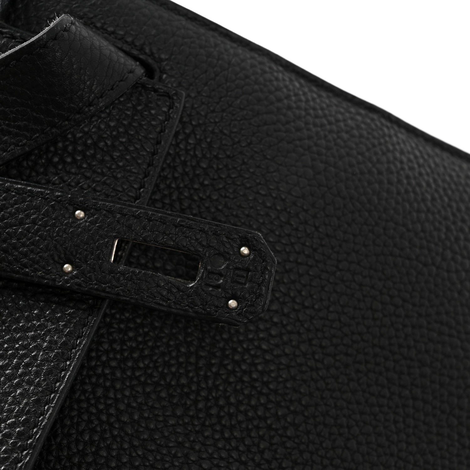 Hermes Togo Kelly Sellier 40 Black 7 of 14