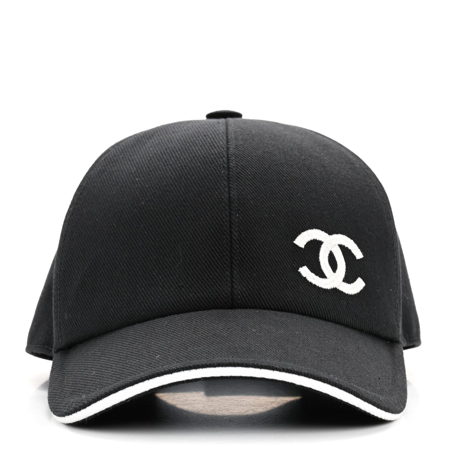 Cotton CC Cap Hat Black White