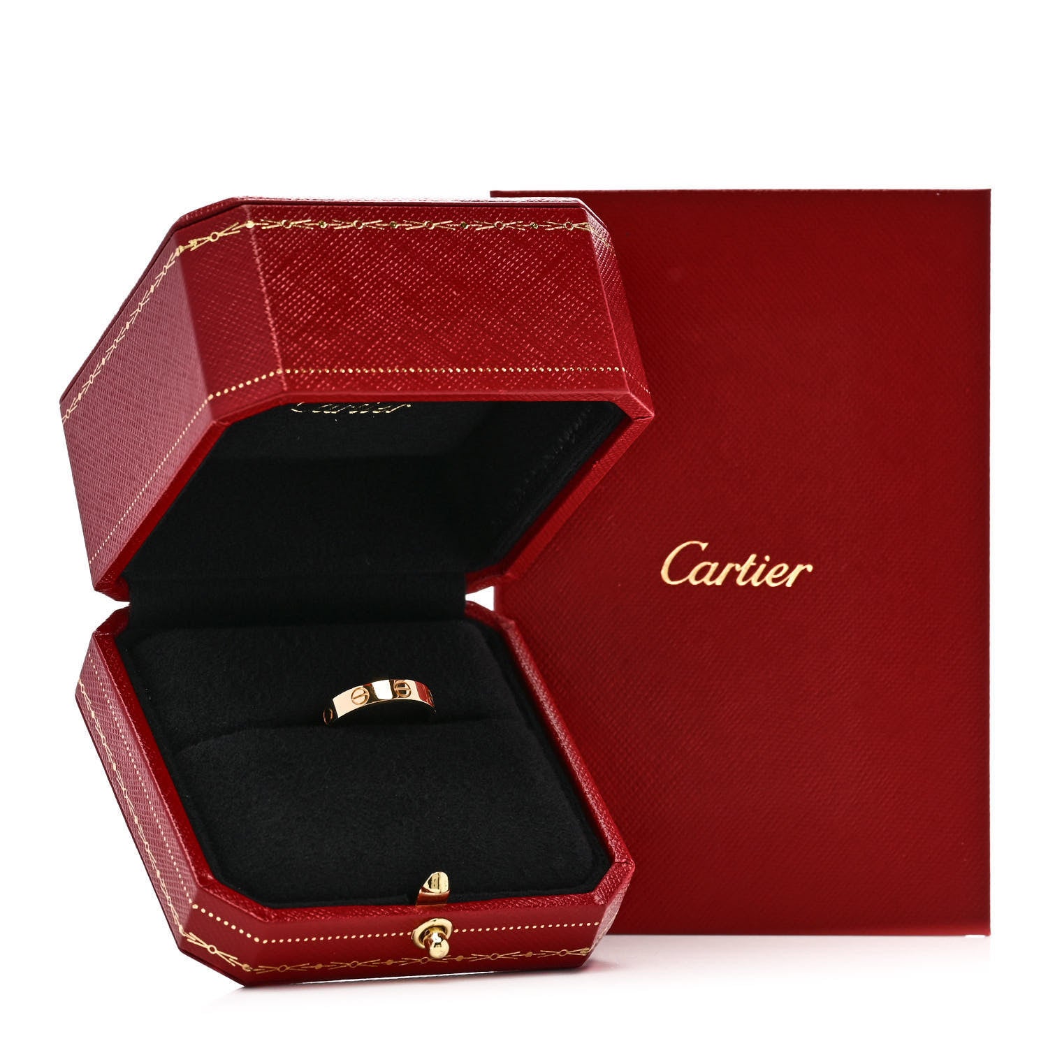 Cartier 18K Yellow Gold 5.5mm LOVE Ring 59 8.75 5 of 5