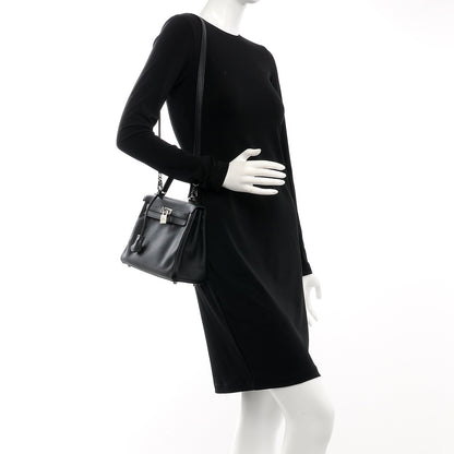 Hermes Swift Kelly Retourne 25 Black 2 of 27
