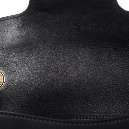 Gucci Smooth Calfskin Small Emily Chain Shoulder Bag Black 12 of 14