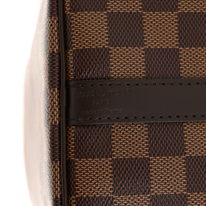 Louis Vuitton Damier Ebene Speedy Bandouliere 25 6 of 9