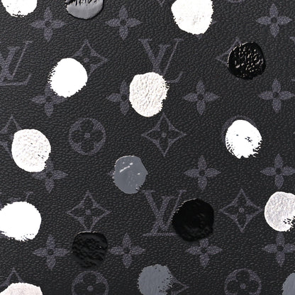 Louis Vuitton LV X YK Monogram Eclipse Dots Pochette Voyage MM Black 8 of 11