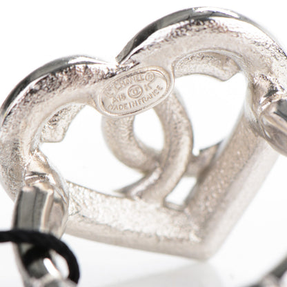 Chanel Crystal CC Ring 7 Silver Blue 4 of 5
