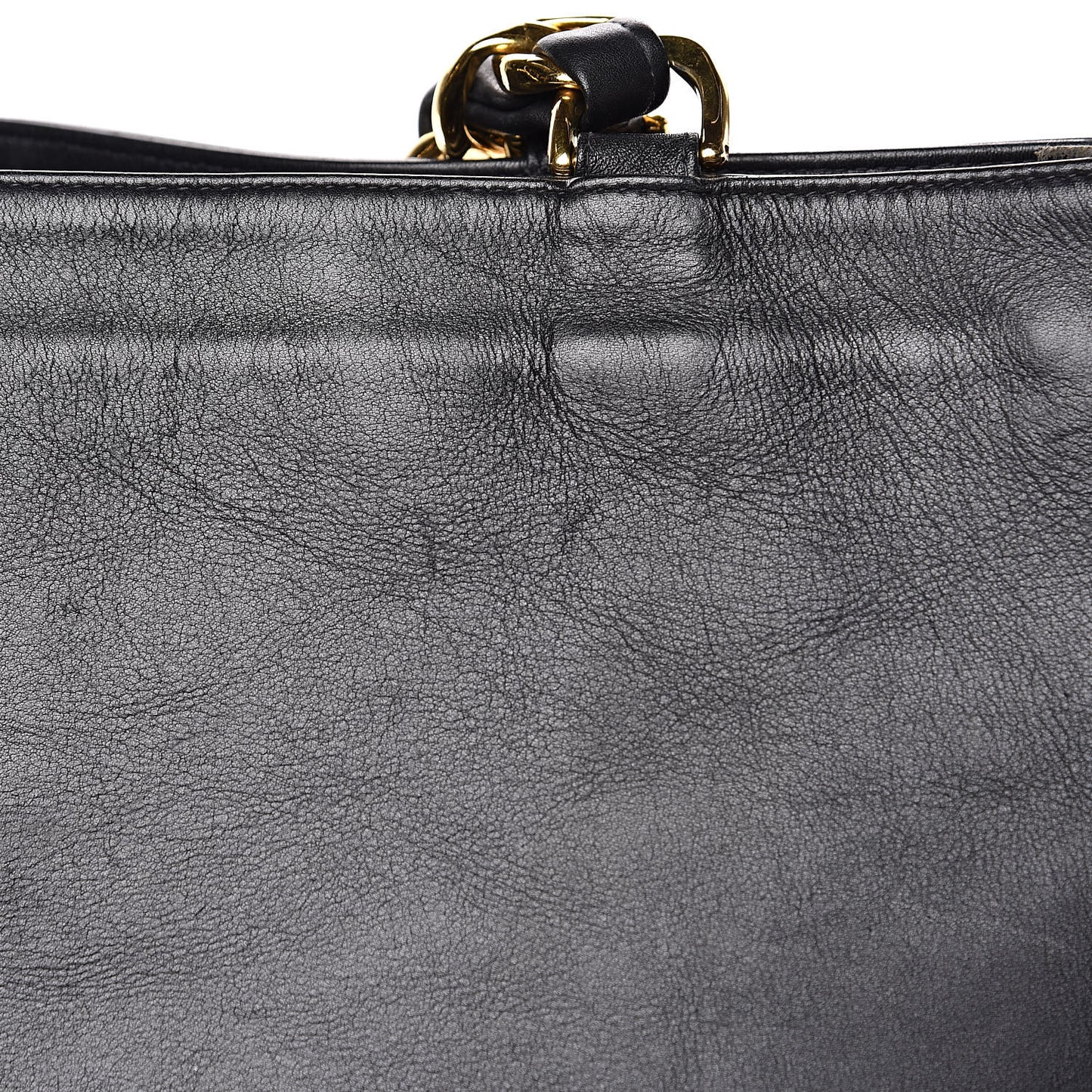 Lambskin CC Shoulder Bag Black