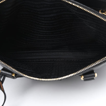 Prada Saffiano Large Galleria Double Zip Tote Black 7 of 23