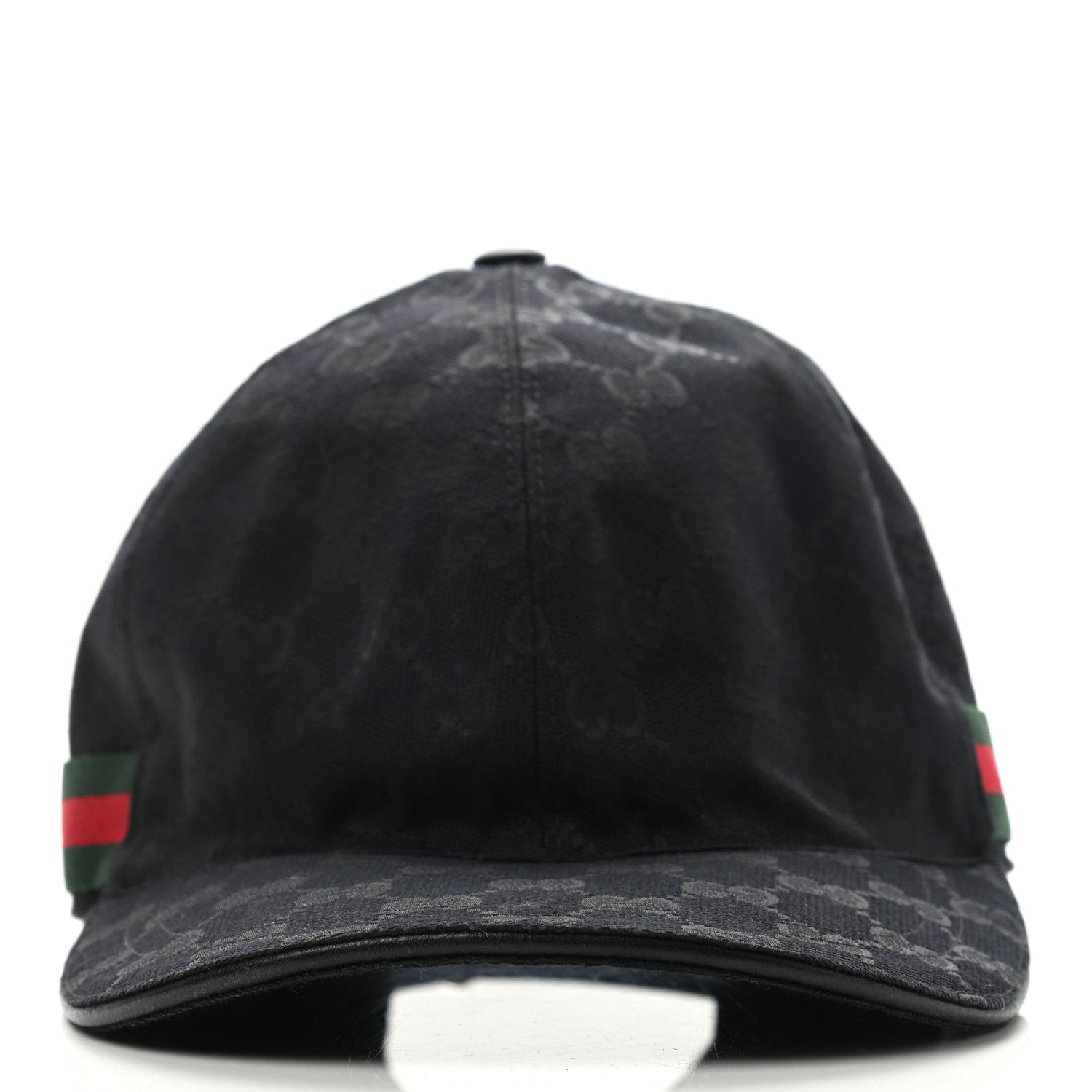 Gucci Monogram Web Baseball Hat XL Black 3 of 12