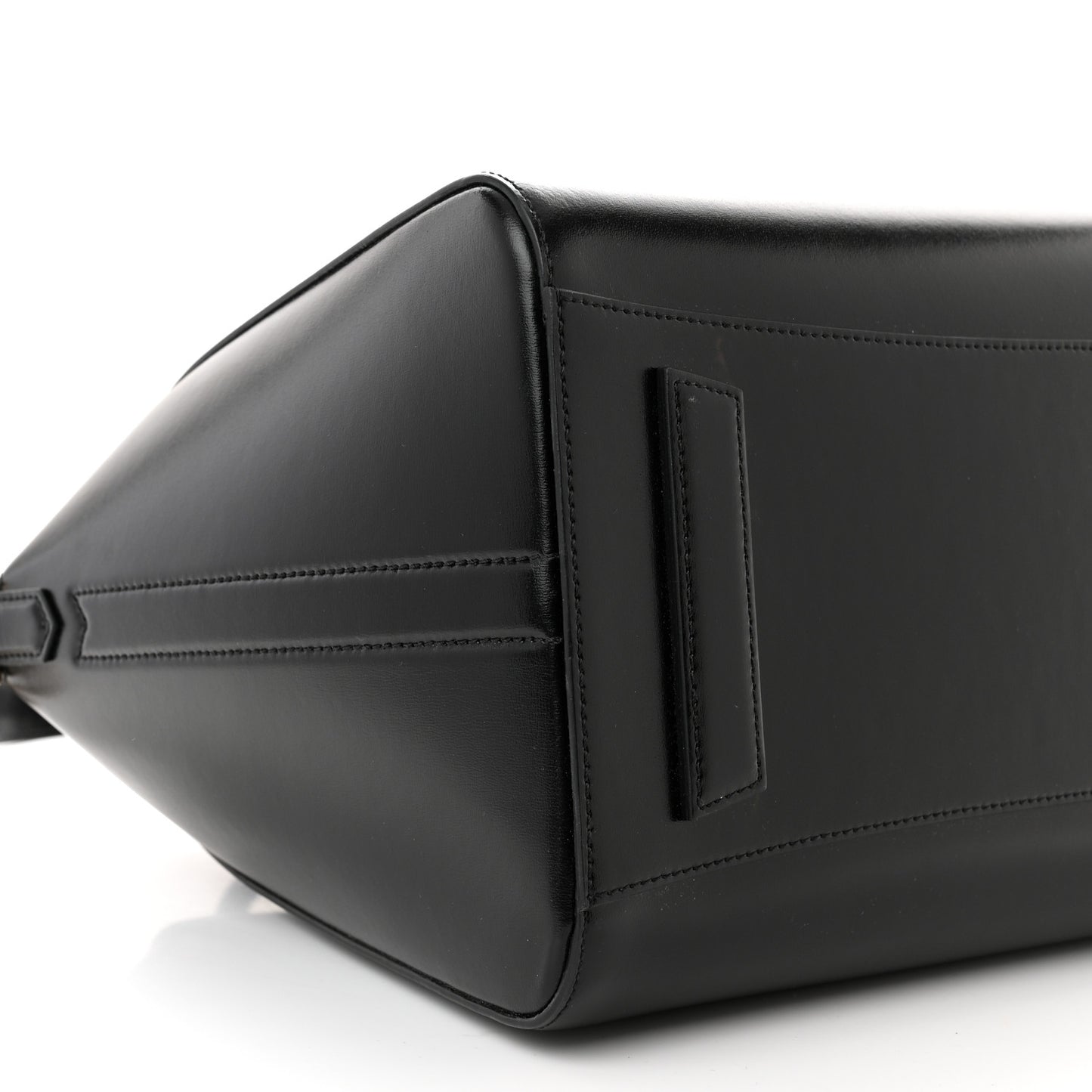 Shiny Lord Calfskin Medium Antigona Black