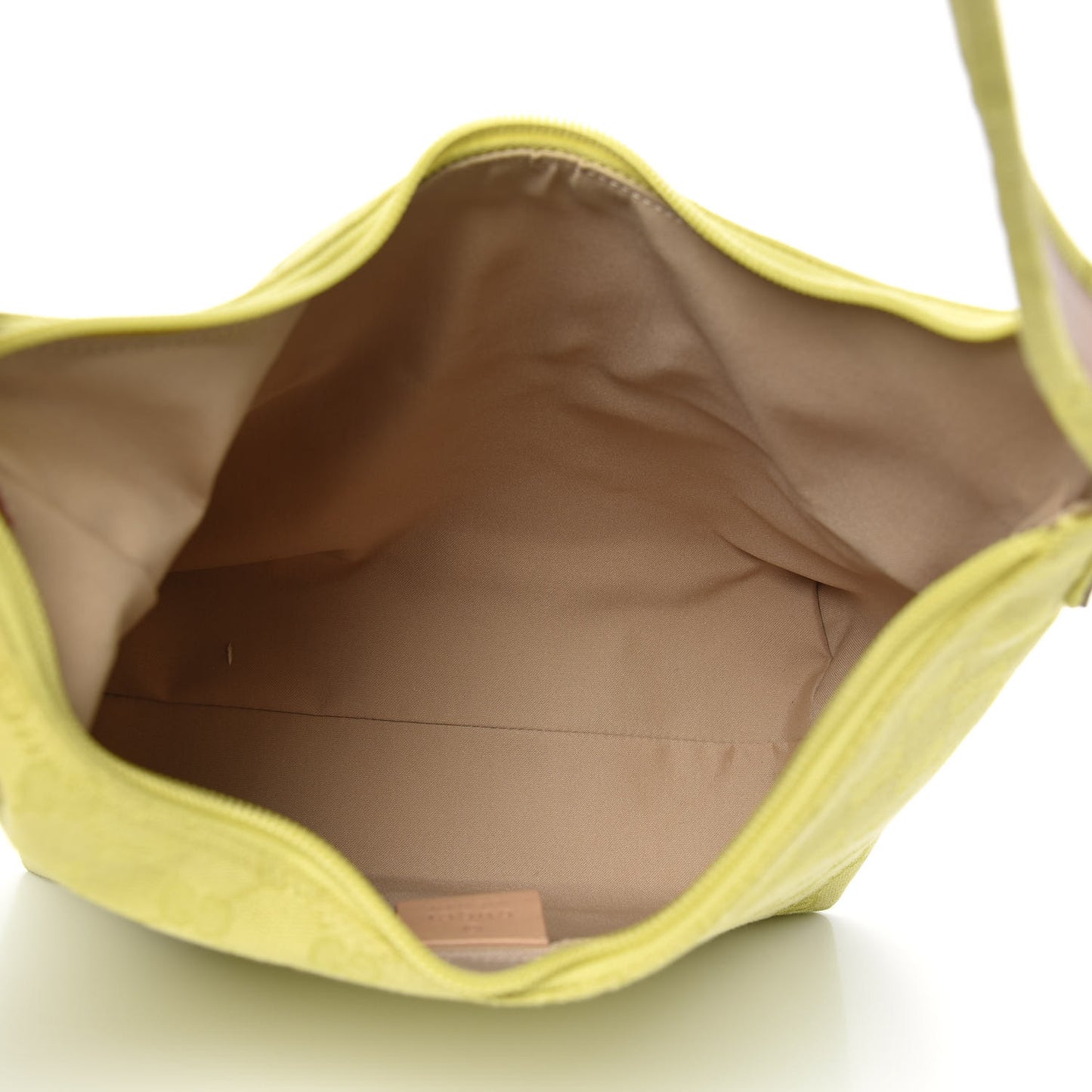 Nylon Monogram Small Hobo Yellow