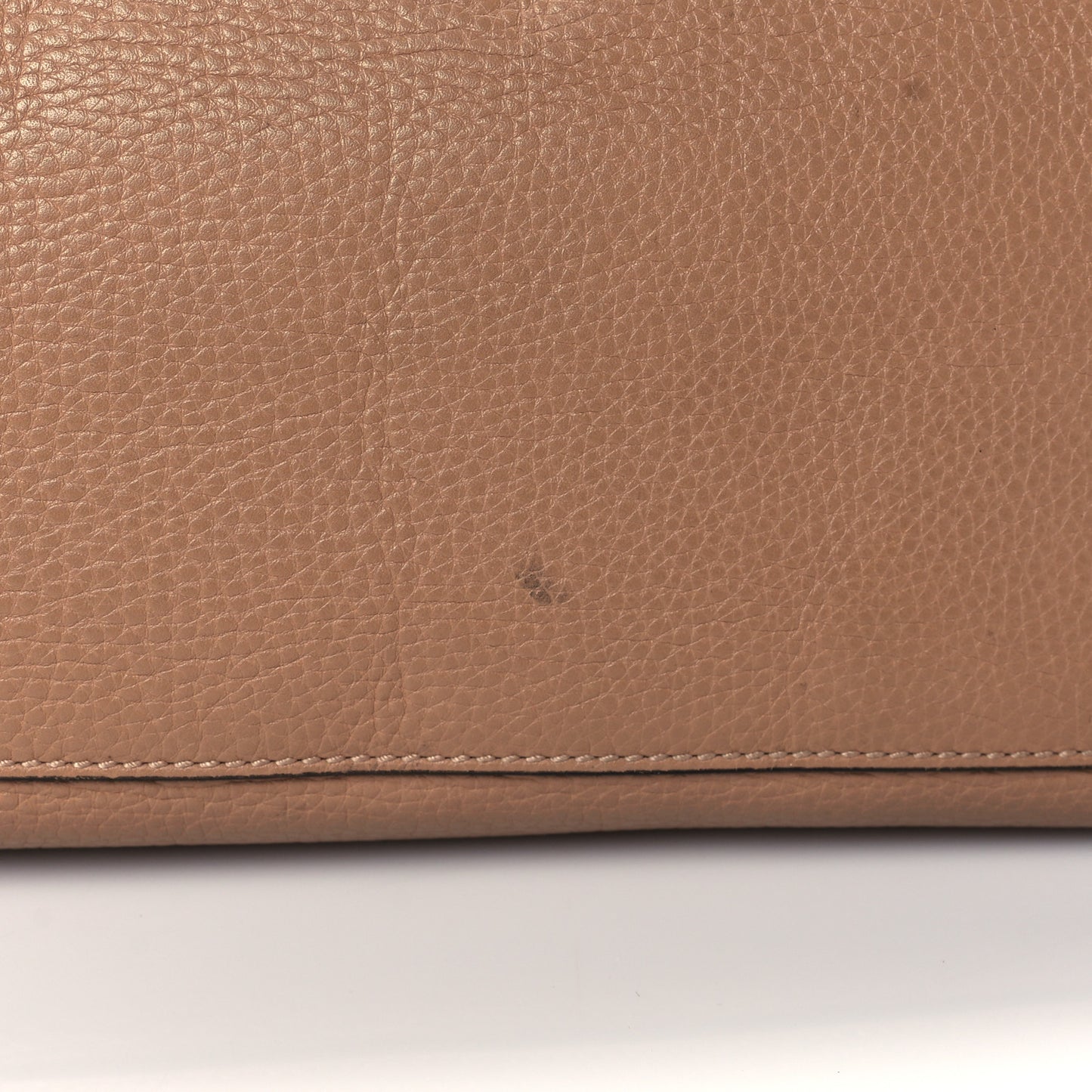 Cellarius Calfskin Medium Bamboo Daily Top Handle Bag Camelia