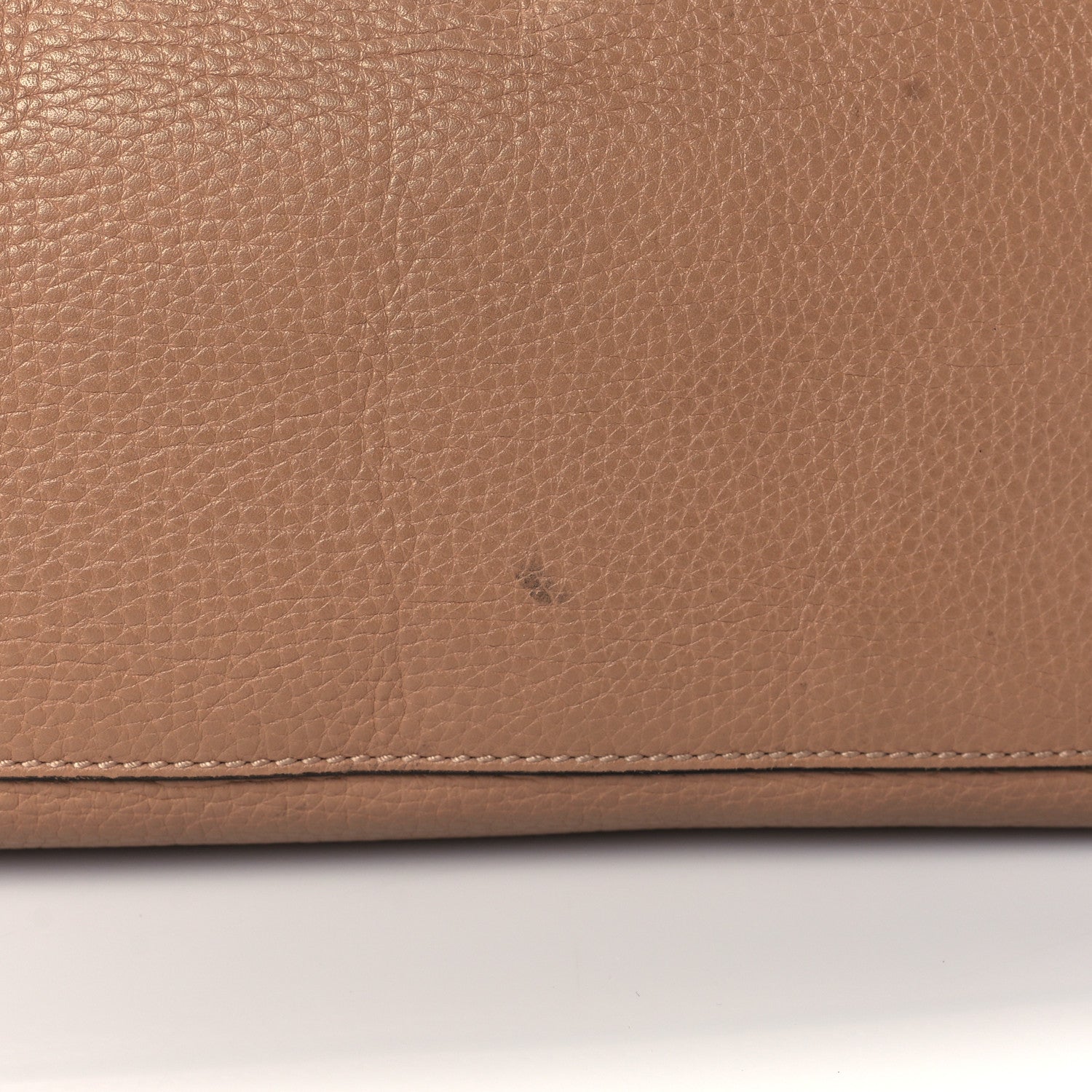 Gucci Cellarius Calfskin Medium Bamboo Daily Top Handle Bag Camelia 14 of 14