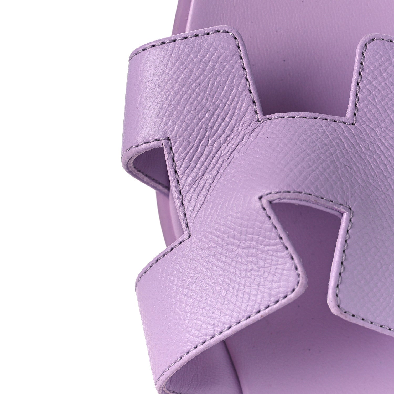 Hermes Epsom Oran Sandals 40 Violet Amethyste 13 of 14