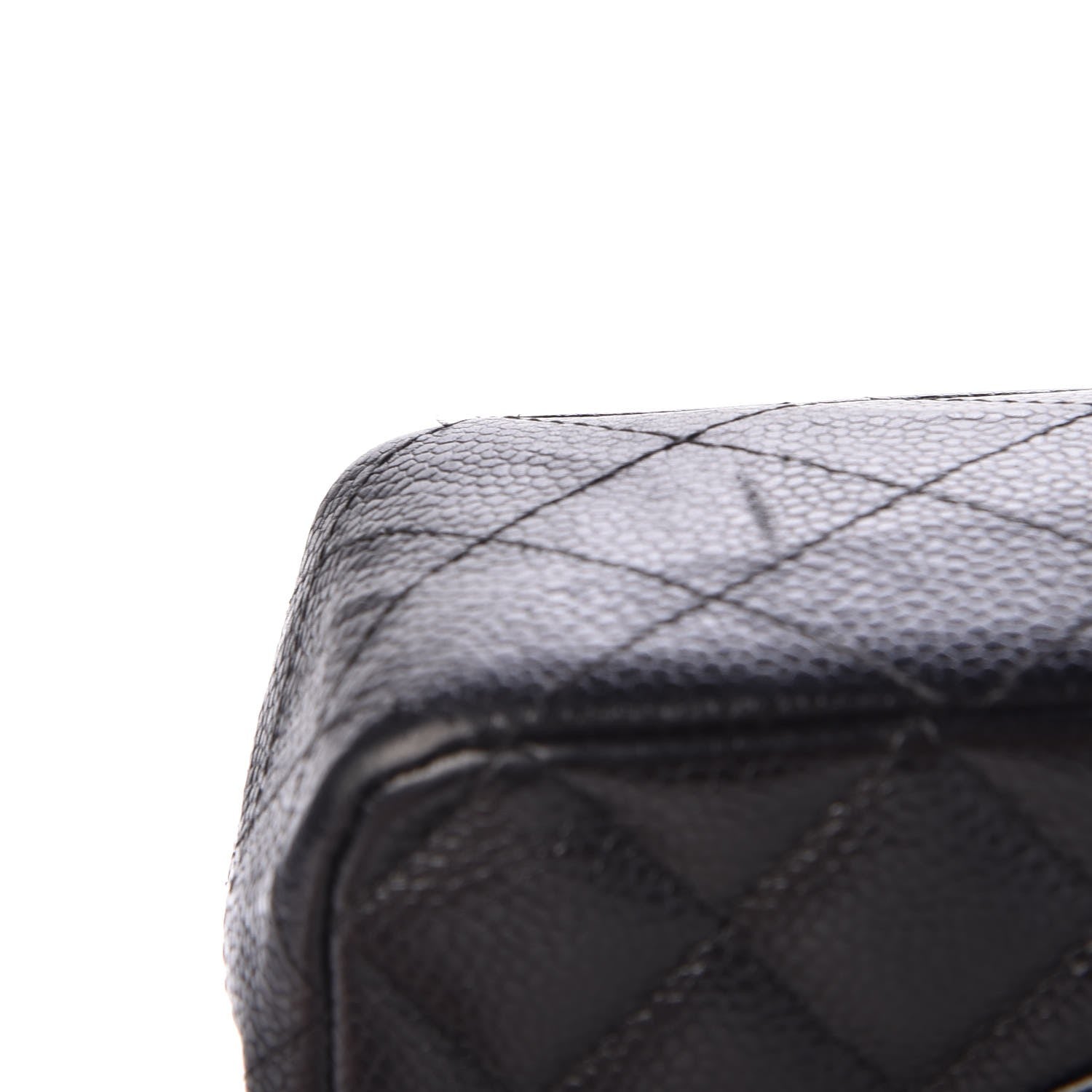 Chanel Caviar Quilted Medium Double Flap Black 15 of 17